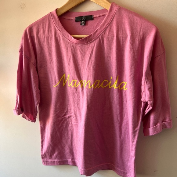 Misguided Pink 'Mamacita' T-Shirt 8 - Picture 2 of 6